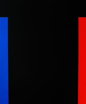 Esto Stobinski - Geometrisch abstract, zeefdruk kopen? Bied vanaf 40!