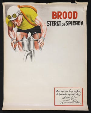Curiosa - Affiche, Brood sterkt de spieren kopen? Bied vanaf 1!
