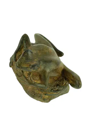 Pierre Chenet - Bronzen beeld van boomkikker op steen kopen? Bied vanaf 95!