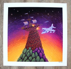 Dadara - zeefdruk: Unknown Territories kopen? Bied vanaf 150!