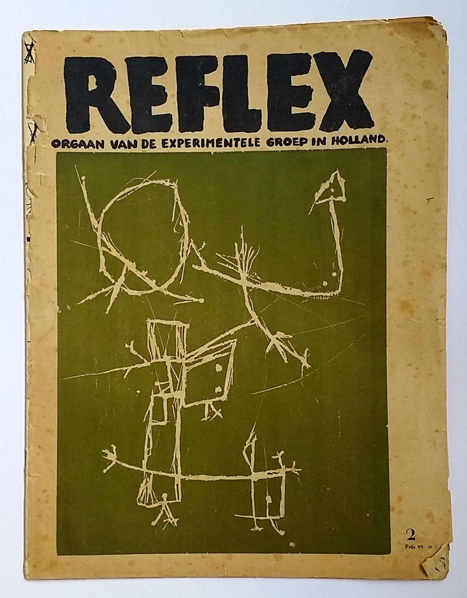 Karel Appel - Reflex - Orgaan van een experimentele groep COBRA kopen? Bied vanaf 10!