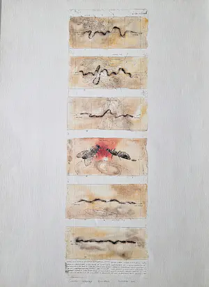 AcheterCarla Kleekamp - Unieke (1 exemplaar) - handgekleurde Ets & Aquatint - GROOT!? Enchérissez de 24!