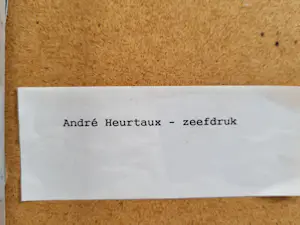 André Heurtaux - Geometrisch abstract. kopen? Bied vanaf 85!
