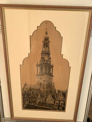 Dirk Harting - Zuiderkerk in Amsterdam verkocht voor € 50!