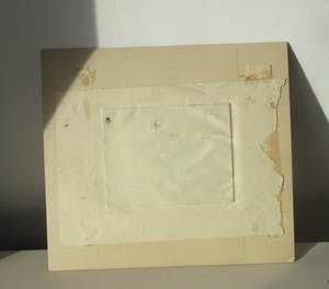 Niet of onleesbaar gesigneerd - Miniatuur pentekening van een heuvellandschap kopen? Bied vanaf 1!