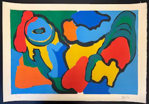 Karel Appel - Sunny Parrot in Landscape kopen? Bied vanaf 1199!