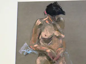 Sim Visser - Vrouw met sluier kopen? Bied vanaf 75!