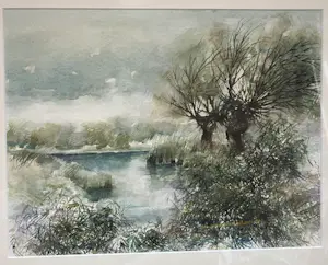 Ad van Bokhoven - landschappen kopen? Bied vanaf 100!