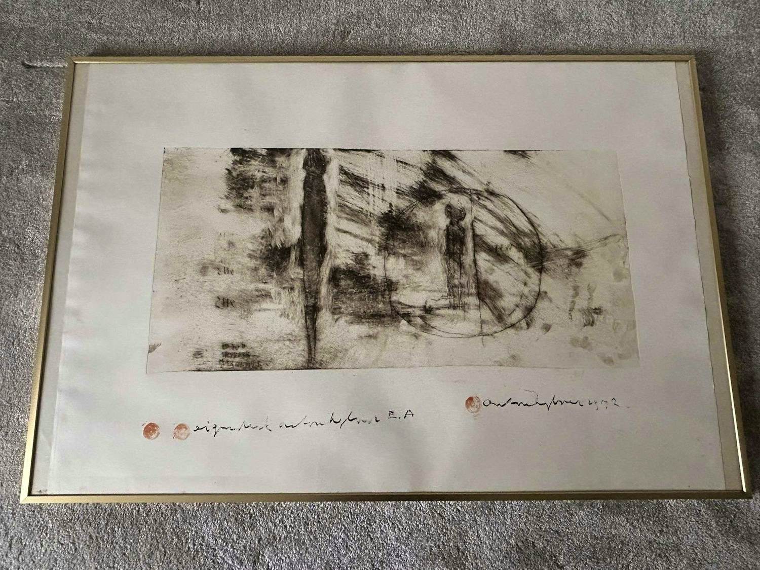 Anton Heyboer - 1924-2005, met de hand gesigneerd in potlood door Anton Heyboer zelf kopen? Bied vanaf 600!