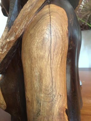 Niet of onleesbaar gesigneerd - Borstbeeld, Massai-vrouw kopen? Bied vanaf 10!