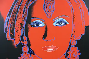 Andy Warhol - Zeefdruk, The Star uit de serie Myths - Ingelijst (Groot) kopen? Bied vanaf 2500!