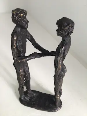 Astrid Veldhuyzen-Koppen - Sculptuur “ DANK “ kopen? Bied vanaf 1!