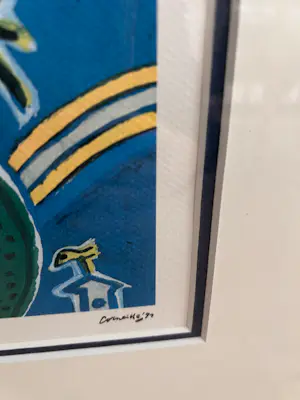 Corneille - Litho The Tie 1991 kopen? Bied vanaf 50!