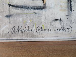 Phillip Martin - Affiche "change worlds I'' kopen? Bied vanaf 1350!