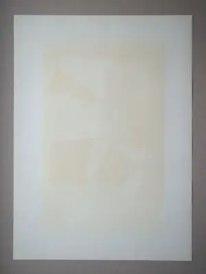 Cicero Dias - Composition abstrait - Originele zeefdruk - 1954 kopen? Bied vanaf 180!