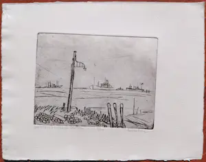 Jos van den Berg - Westerschelde (Boten), ets kopen? Bied vanaf 35!