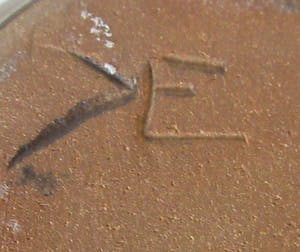 Niet of onleesbaar gesigneerd - Bronzen steengoed bolvaas van Ecri Katwijk kopen? Bied vanaf 1!