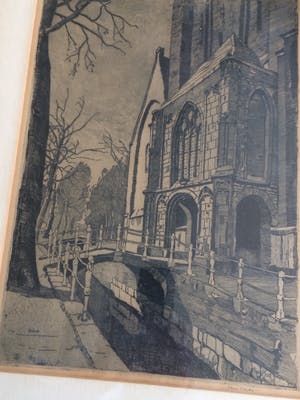 Jan Sirks - Oude kerk Delft kopen? Bied vanaf 90!