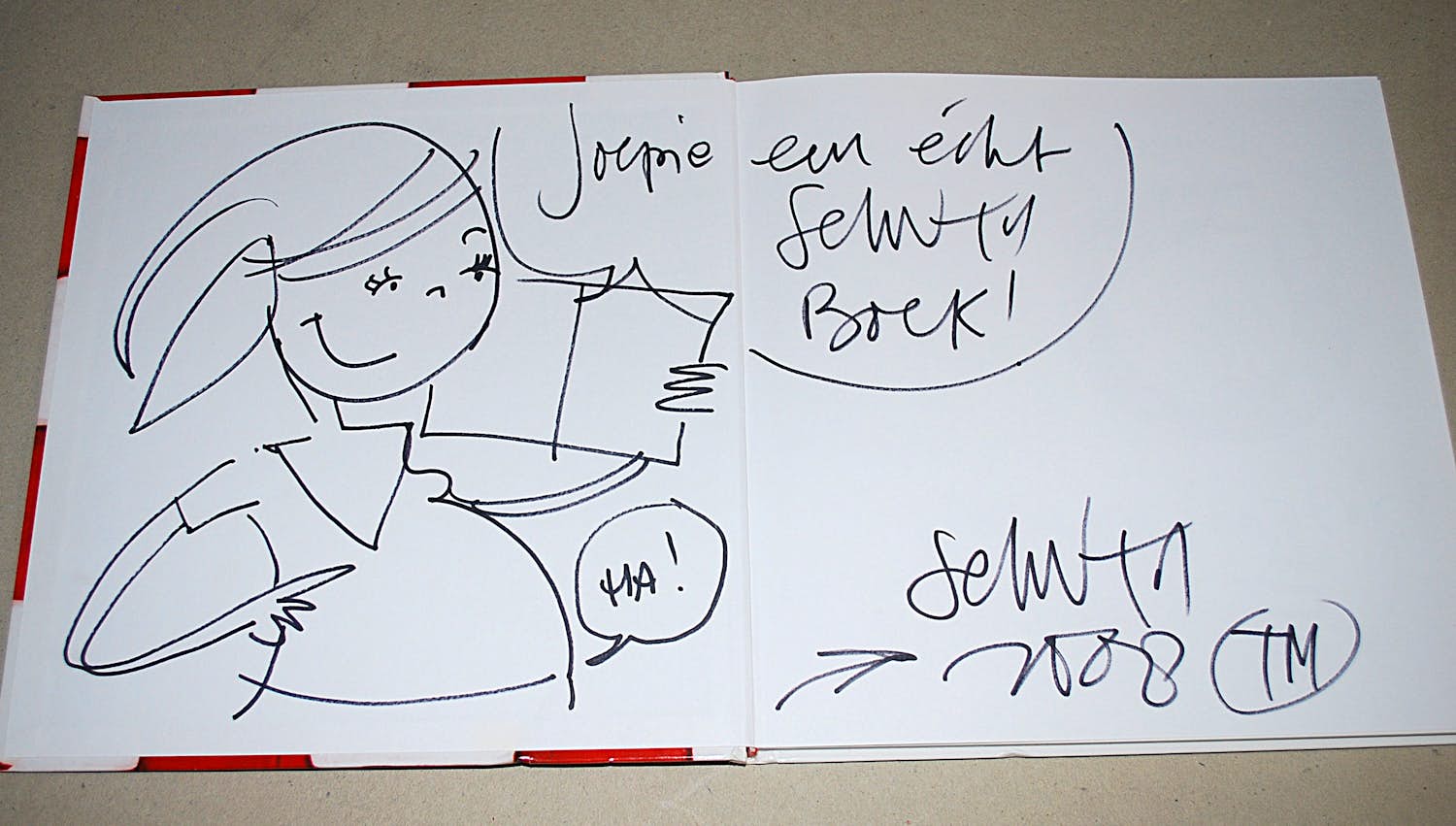 Selwyn Senatori - grote stifttekening in het boek 'numero Due' kopen? Bied vanaf 70!