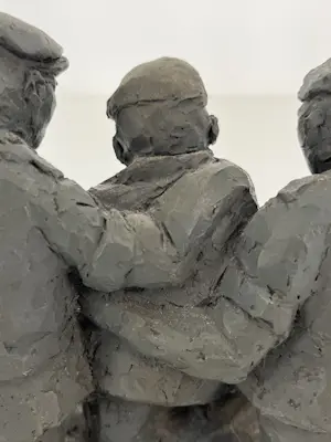 Niet of onleesbaar gesigneerd - de 3 Mariniers kopen? Bied vanaf 1!