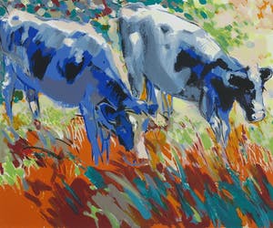 Hans Buenk - Zeefdruk, Springtime - Ingelijst kopen? Bied vanaf 35!