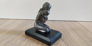 Corry Ammerlaan - Corry Ammerlaan van Niekerk - Artihove - Sculptuur "Moeder en kind" kopen? Bied vanaf 5!