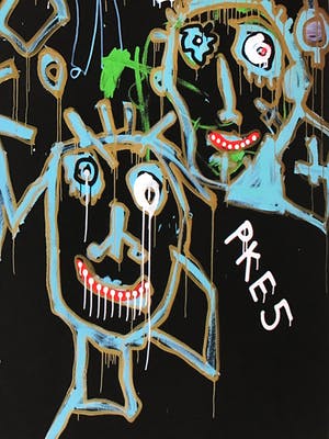 Paul Indrek Kostabi - Gesigneerde, kleurrijke giclée - Best Ever - 2013 - 32/75 kopen? Bied vanaf 65!