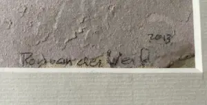 Ron van der Werf - Uniek schilderij , gemengde techniek kopen? Bied vanaf 75!