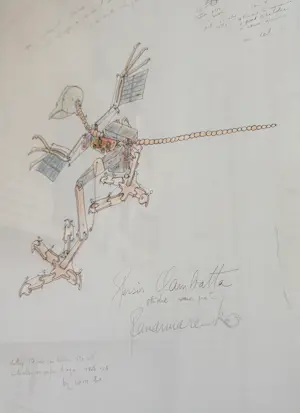 Panamarenko - Offsetprint “Persis clambatta “ kopen? Bied vanaf 475!