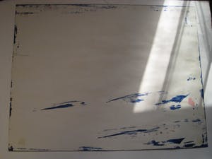 Olav Vorsel - Sterk expressionistisch CoBrA stijl - olieverf op papier - "Wave" gesigneerd kopen? Bied vanaf 20!
