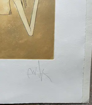 Wifredo Lam - twee etsen in portfolio kopen? Bied vanaf 575!