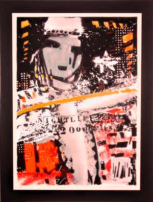 Herman Brood - Nightlife (SCHITTEREND GELIJST) verkocht voor € 495!