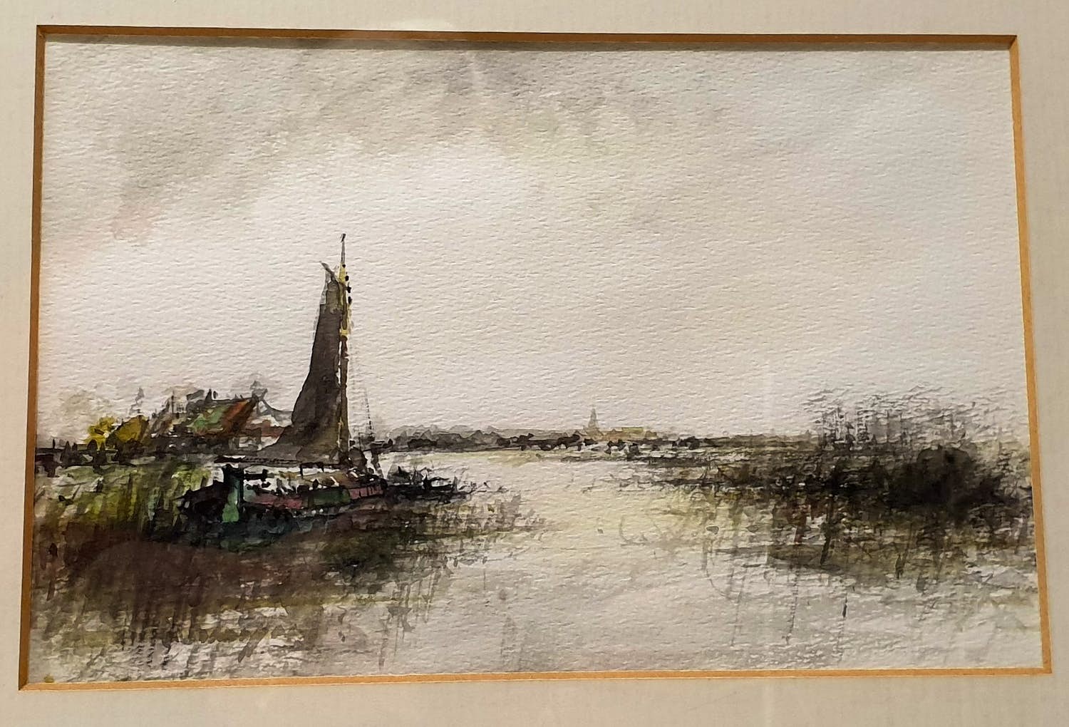 Siem Schaeffer - Zuid Hollands Plassenlandschap verkocht voor € 20!