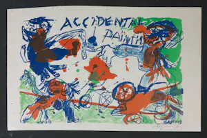 Jacqueline de Jong - Litho, Accidental Paintings kopen? Bied vanaf 70!
