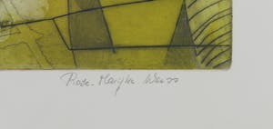 Rose Marijke Weiss - Ets en aquatint, Peyote kopen? Bied vanaf 1!