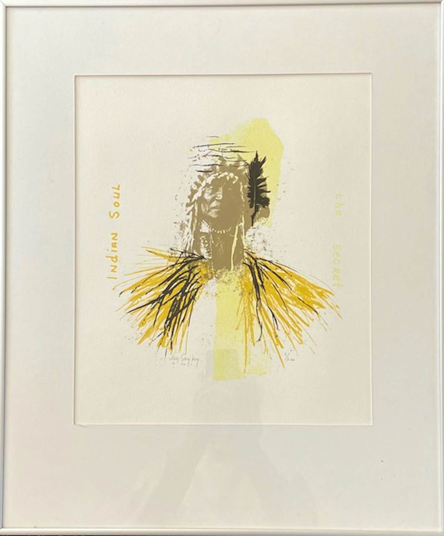 Bert van Santen - Indian Summer - Zeefdruk kopen? Bied vanaf 49!