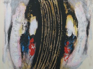 Hans Vanhorck - Litho, Zonder titel - Ingelijst (Groot) kopen? Bied vanaf 35!