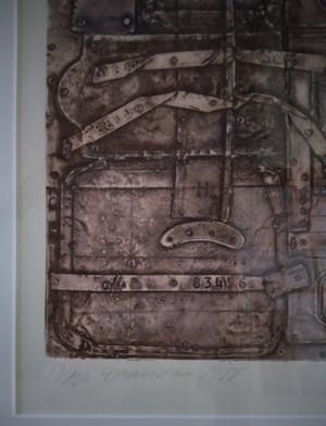 Enric Adsera Riba - prachtige ets uit 1988 kopen? Bied vanaf 1!