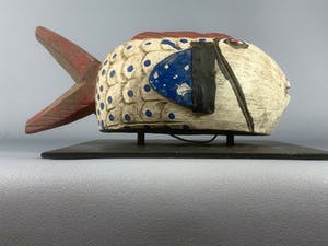 Bobo - 200332 - Tribal Used African Bozo fish marionet - Mali kopen? Bied vanaf 45!