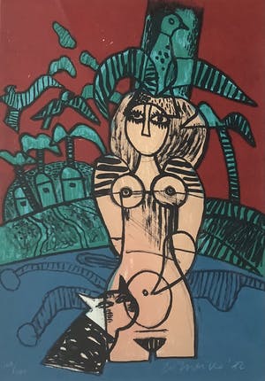 Corneille - Femme Rouge (2 versies) kopen? Bied vanaf 365!