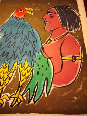 Corneille - Conversation avec l´oiseau-histoire de la reine du monde verkocht voor € 225!