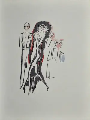 AcheterKees van Dongen - Pochoir uit La Garconne 1925? Enchérissez de 175!