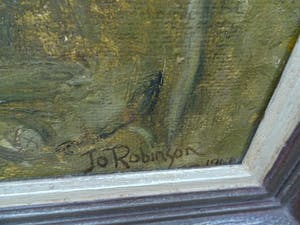 Niet of onleesbaar gesigneerd - Gesigneerd Robinson kopen? Bied vanaf 10!