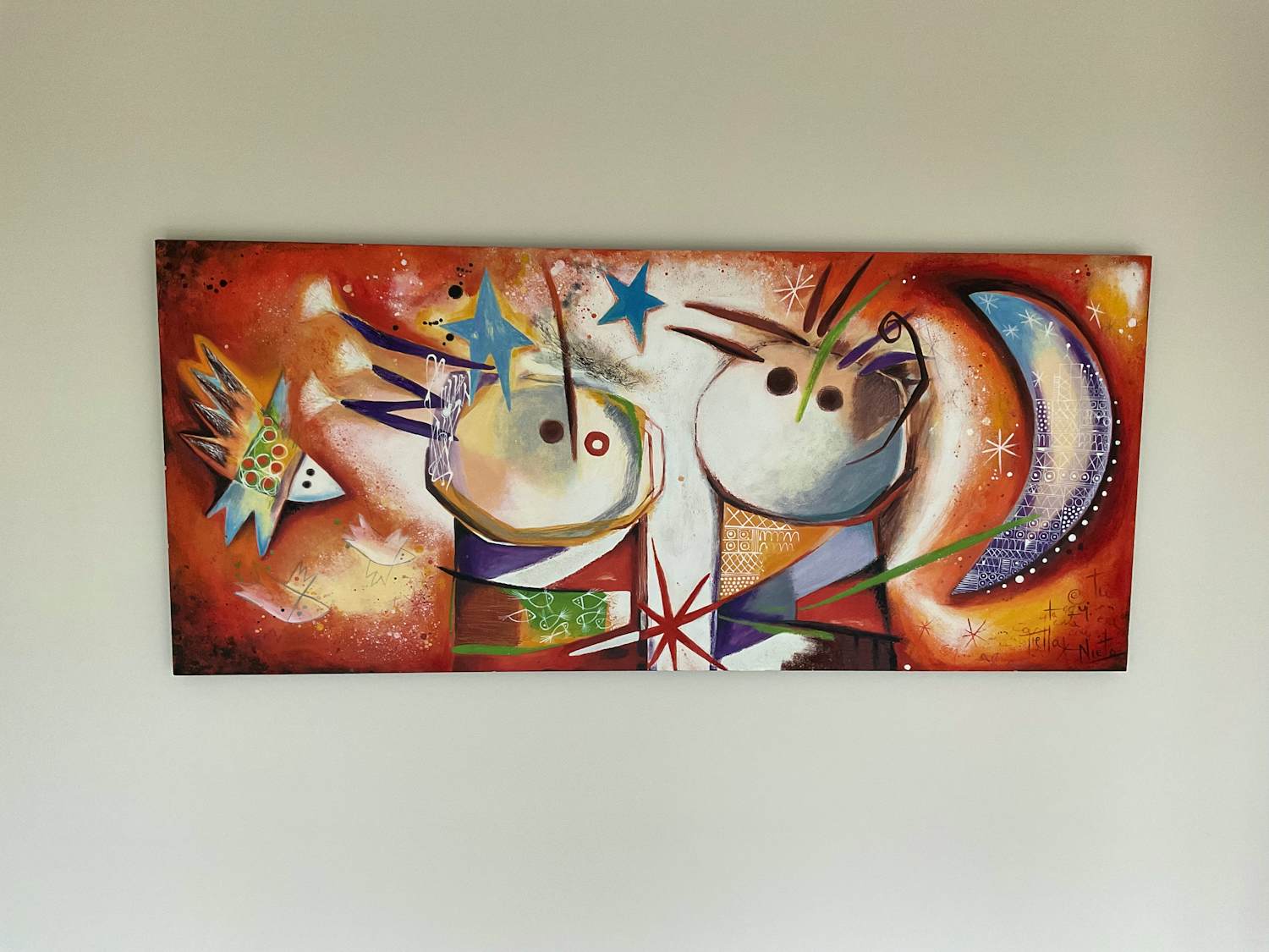 Angeles Nieto - Emamorados (geliefden) verkocht voor € 550!