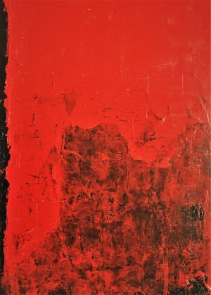 John Foppen - Symphony In Red Plus......#K03.XL. GROOT. kopen? Bied vanaf 165!