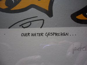 Peter Louman - Zeefdruk, Over water gesproken... kopen? Bied vanaf 25!