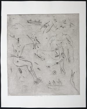 Henk Visch - Ets, Treedt binnen in het woord kopen? Bied vanaf 1!