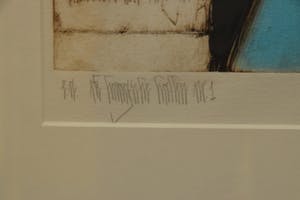 Adriaan Nette - Haagsche Hallen Nr. 1, 1982 - Ets op papier kopen? Bied vanaf 20!