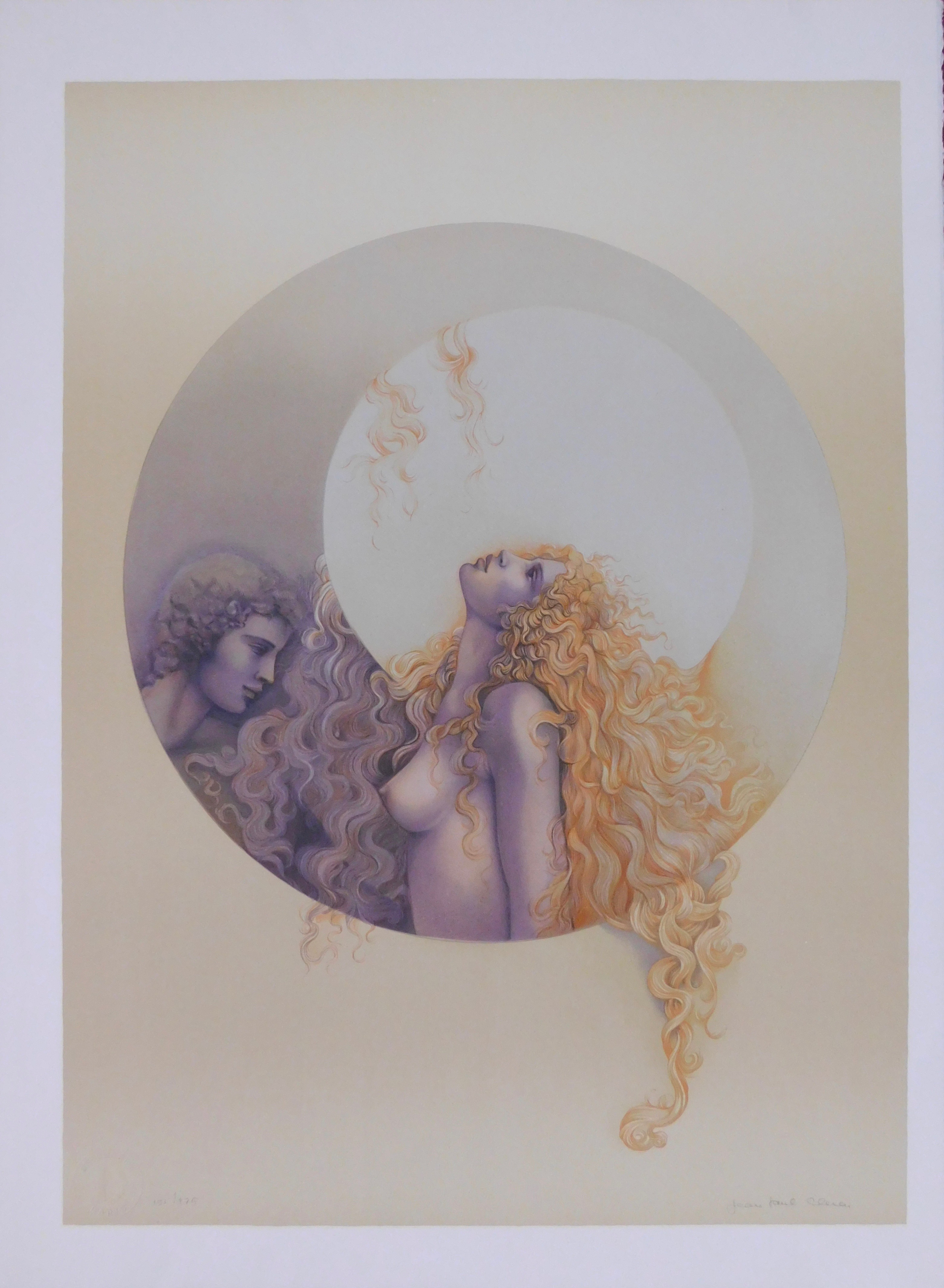 Jean-Paul Cleren - Le Couple et la Lune verkocht voor € 40!