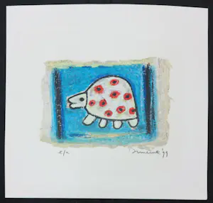 Hans Innemee - Zeefdruk, Zonder titel kopen? Bied vanaf 50!